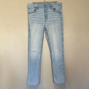 American Eagle Outfitters Light Blue Men's Straight Jeans